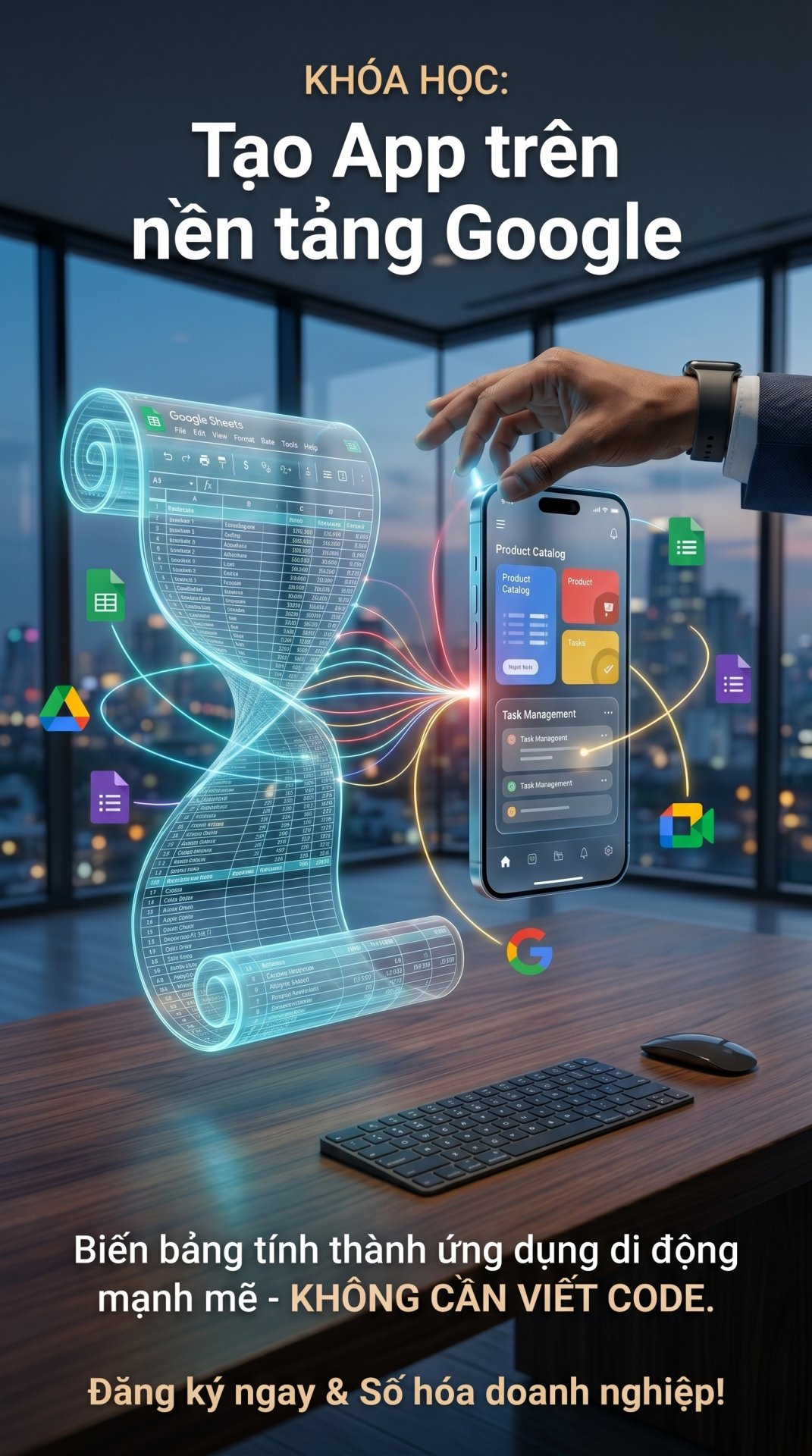 Tạo App Trên Nền Tảng Google